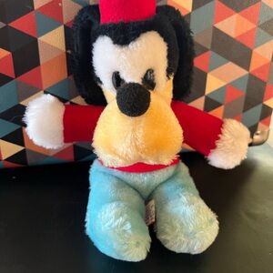 Walt Disney 1970's Goofy Plush Stuffing Shredded Clippings Found Nut Shells Toy